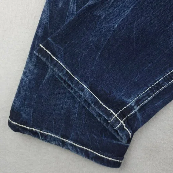 Buckle Black Jeans Slim No. 1 Fit Stretch Stitched Men's "34x34" Actual 36x34 - Picture 10 of 10